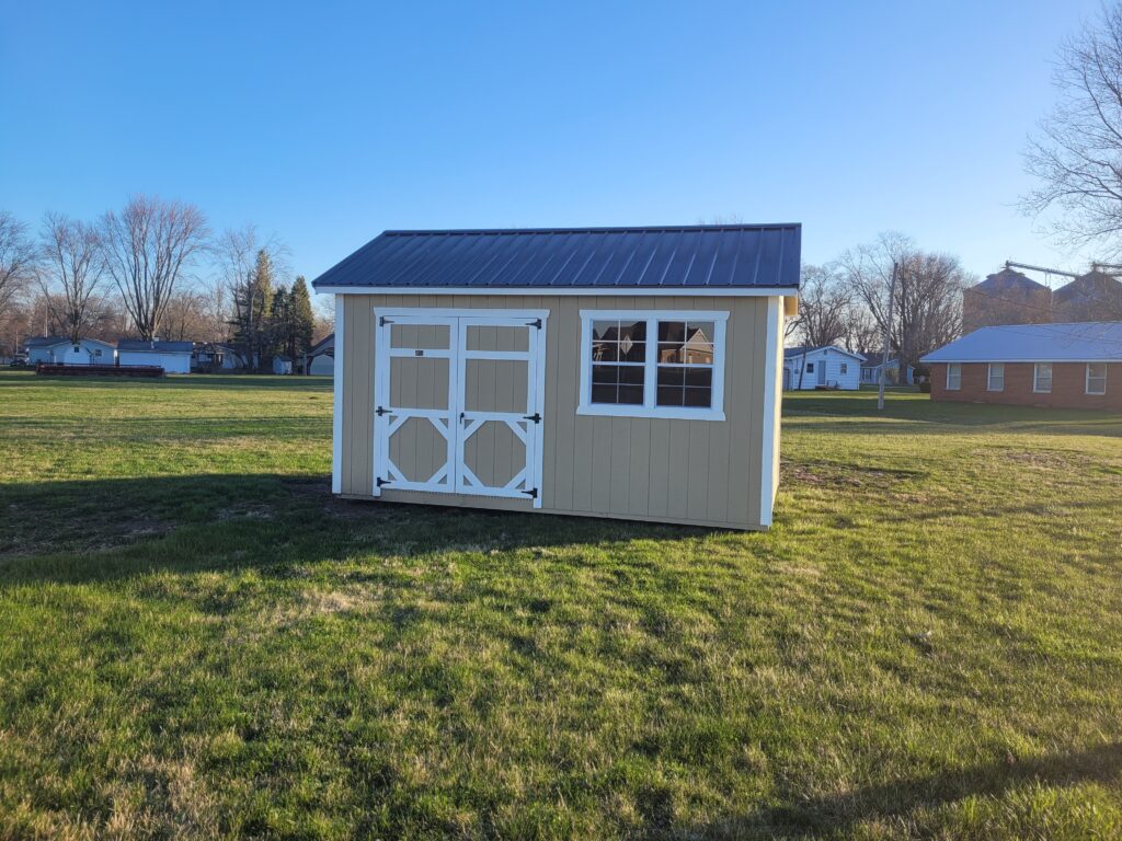 10x16 Side Utility storage shed