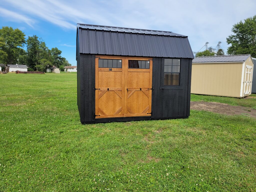 10x12 Side Lofted Barn Storage shed